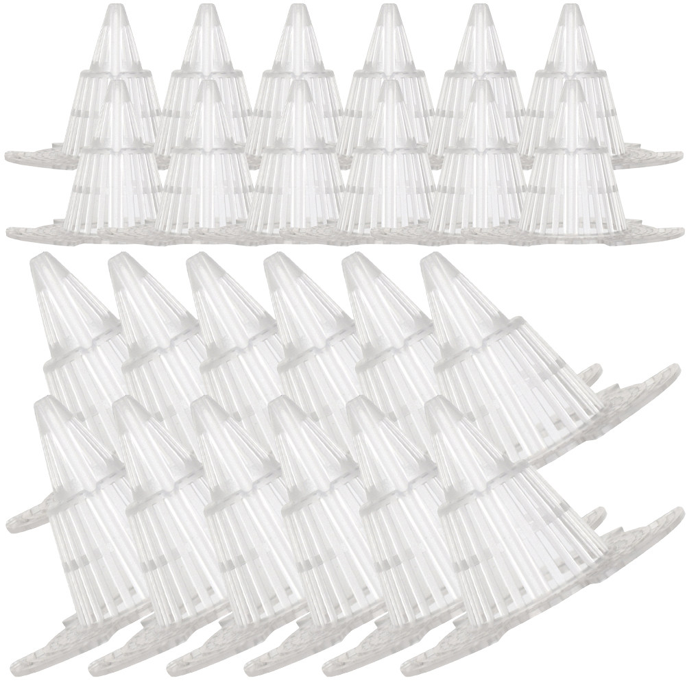 Bonsai Garden Plants - 24Pcs Cone Plastic Flower Pot Hole
