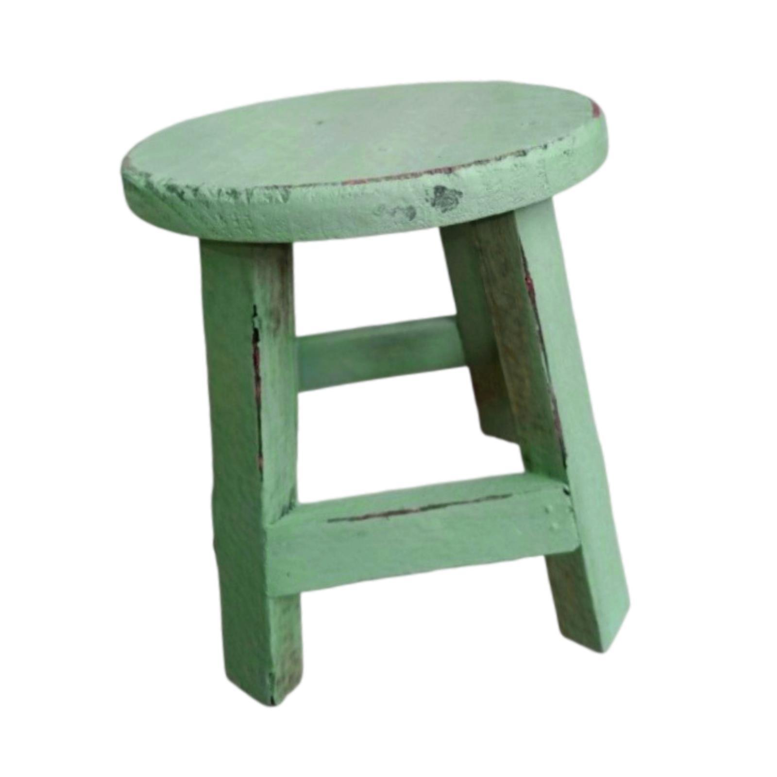 Bonsai Garden Display Stands - Wood Stool Plant Stand Display Stand