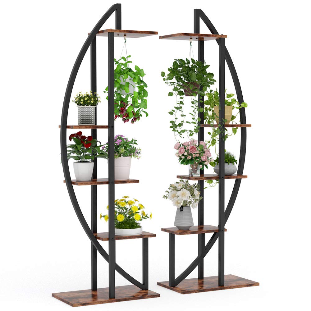 5-Tier Plant Stand Pack of 2,  - Bonsai Garden Display Stands recension och pris