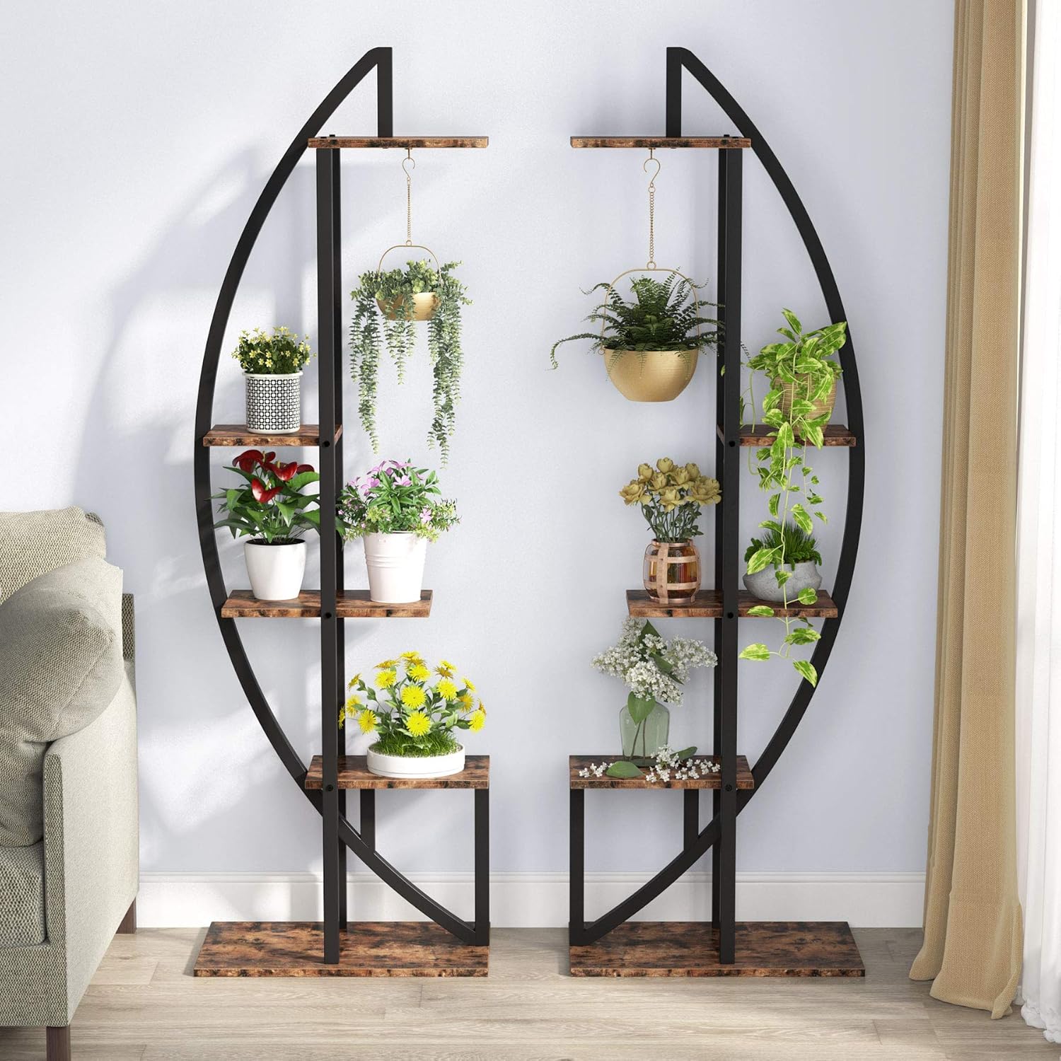5-Tier Plant Stand Pack of 2,  - Bonsai Garden Display Stands recension och pris