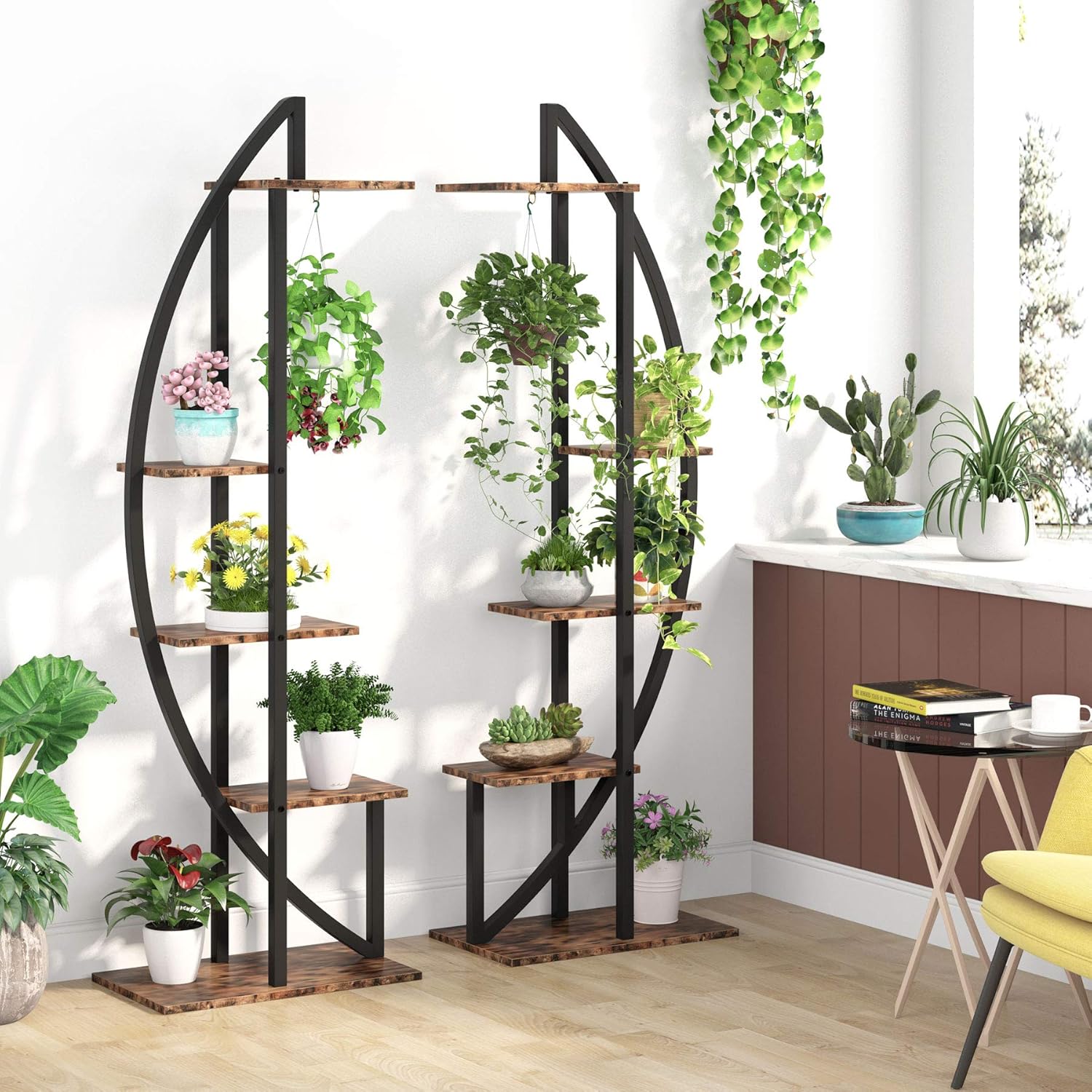 5-Tier Plant Stand Pack of 2,  - Bonsai Garden Display Stands recension och pris