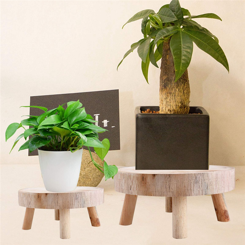 FBIL-Mini Wooden Stool Display - Bonsai Garden Display Stands recension och pris