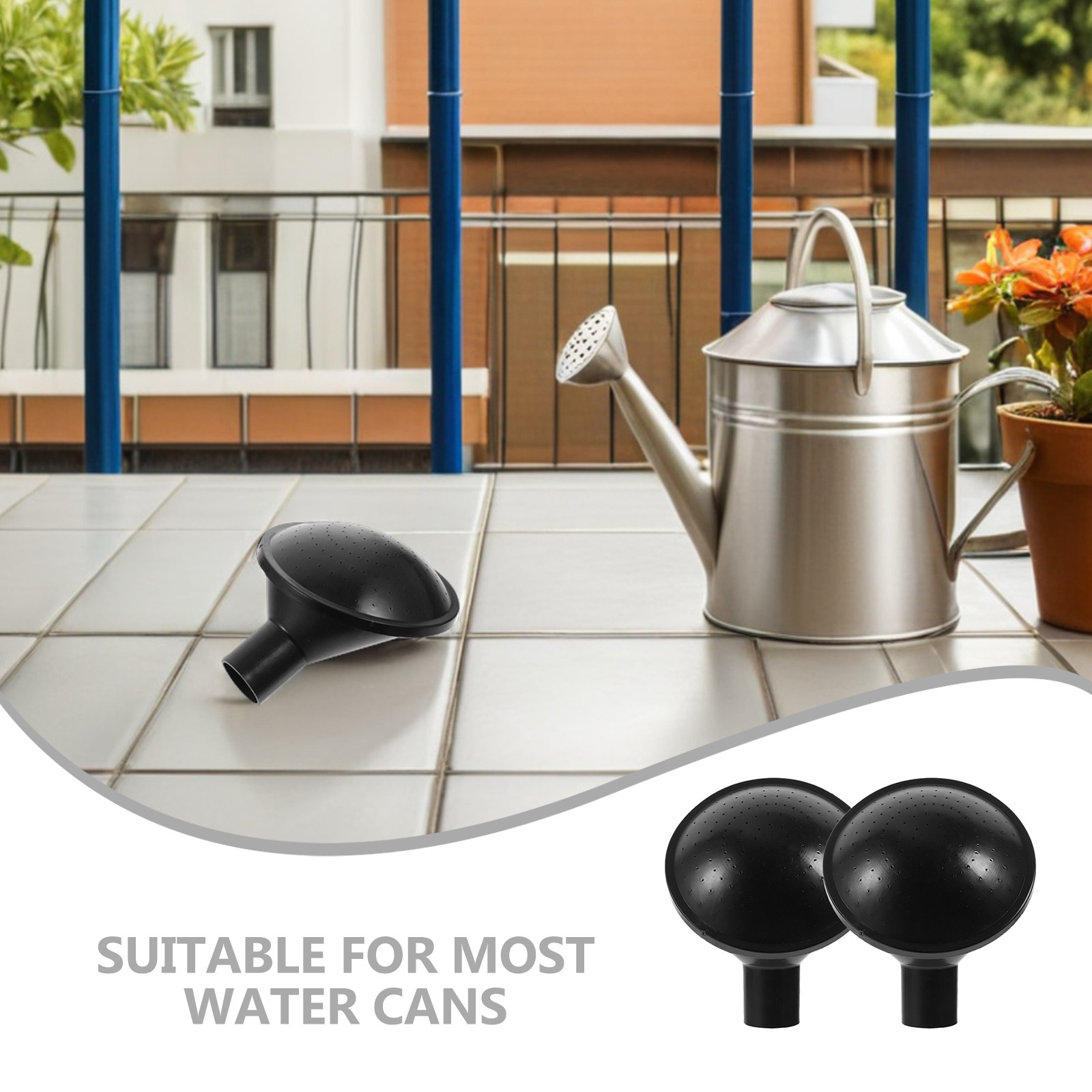 2Pcs Water Can Sprinkler Spout - Bonsai Garden Plants recension och pris