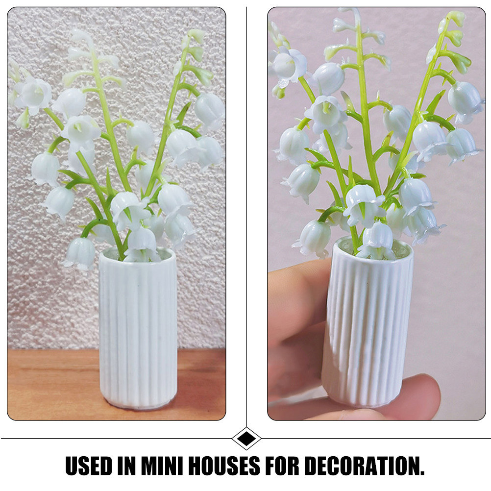 2Pcs Miniature Lily of The Val - Bonsai Garden House recension och pris