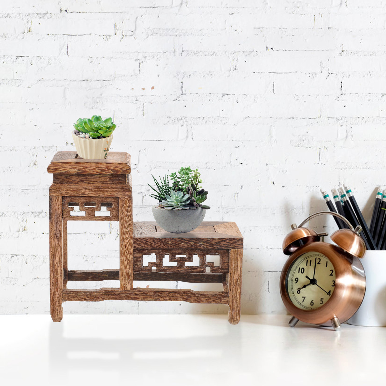 Premium Chickwood Planter Base - Bonsai Garden Display Stands recension och pris