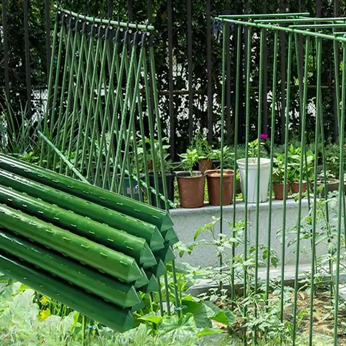 Plant Stakes Gardening Pillar  - Bonsai Wire Aluminum recension och pris