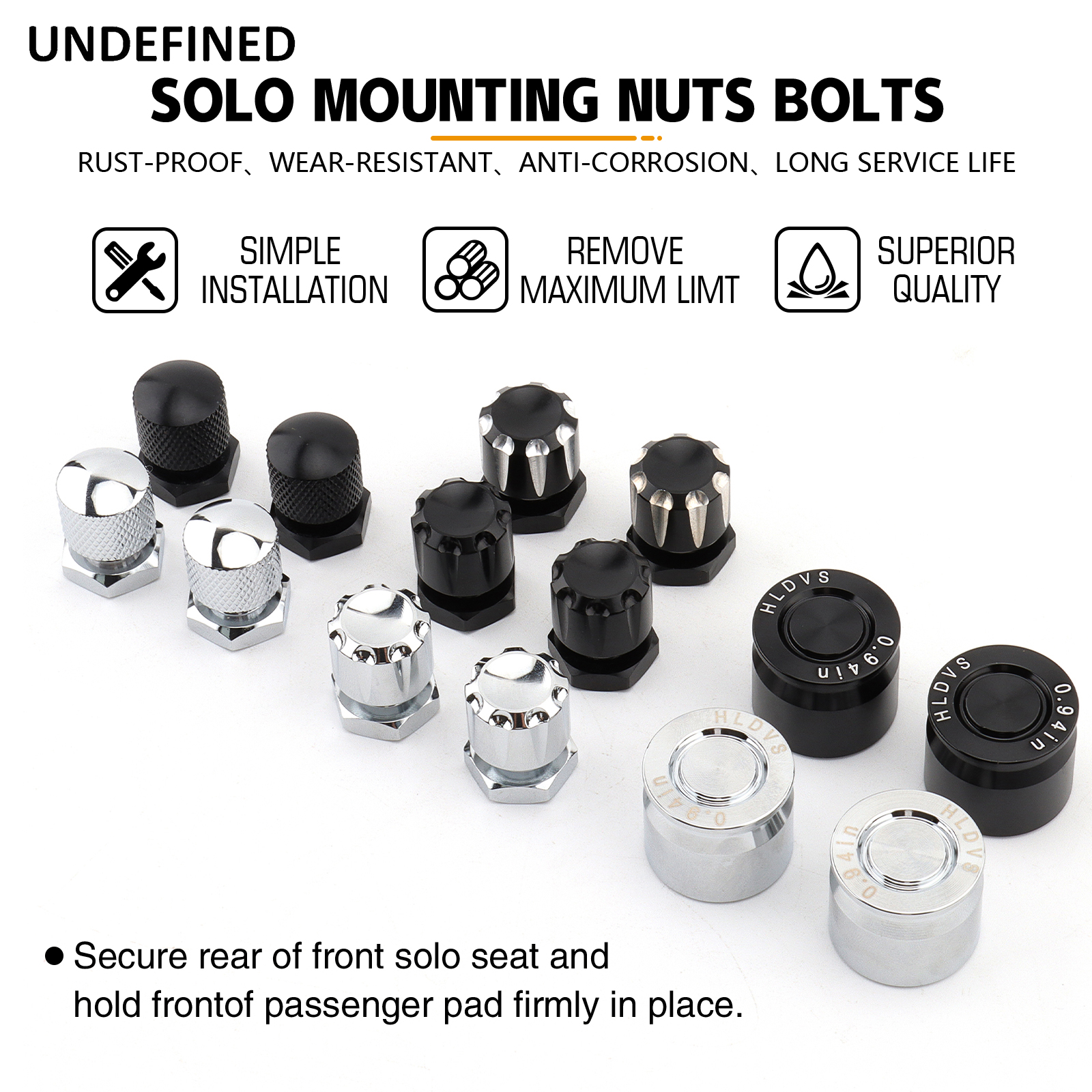 Motorcycle Seat Screw Mounting - Bonsai Wire Aluminum recension och pris