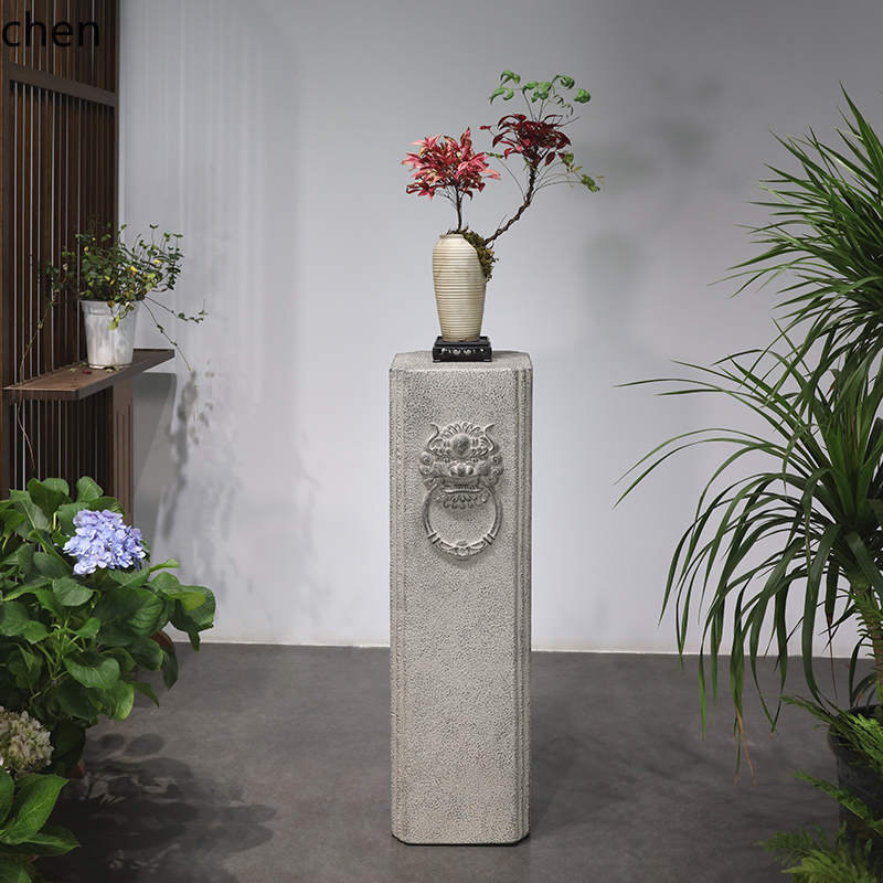 HTT New Chinese Style Entrance - Bonsai Garden Display Stands recension och pris