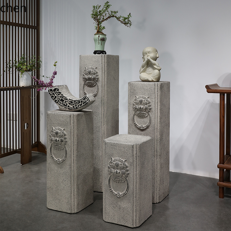 HTT New Chinese Style Entrance - Bonsai Garden Display Stands recension och pris