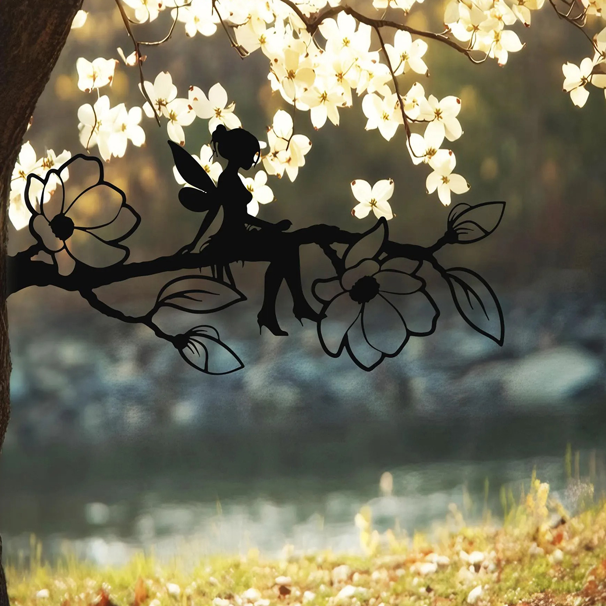 Cute Garden Fairy Decorations, - Bonsai Garden Tree recension och pris