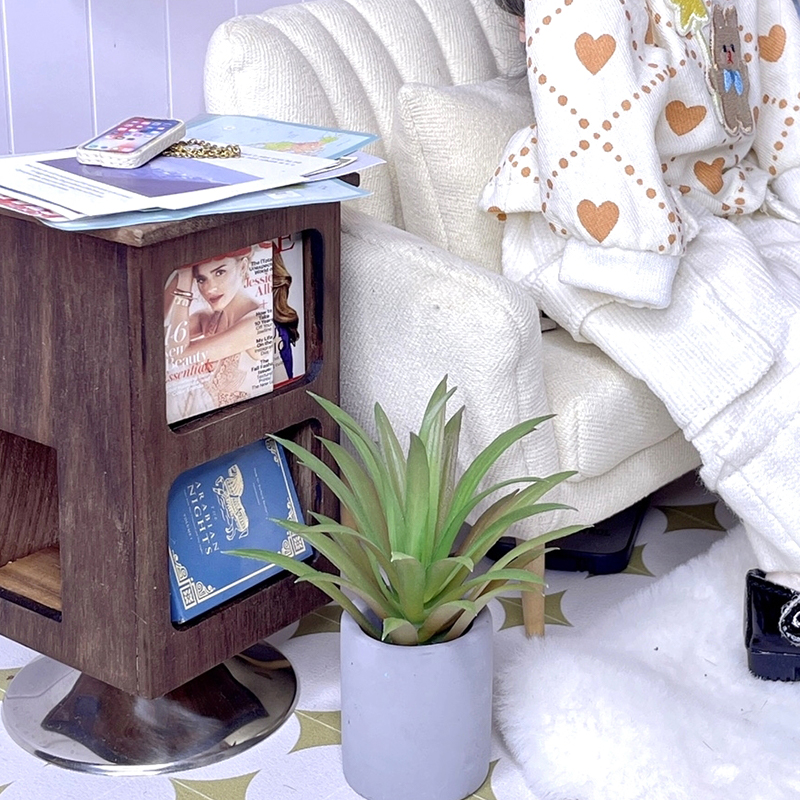 1:6 Dollhouse Miniature Potted - Bonsai Garden House recension och pris