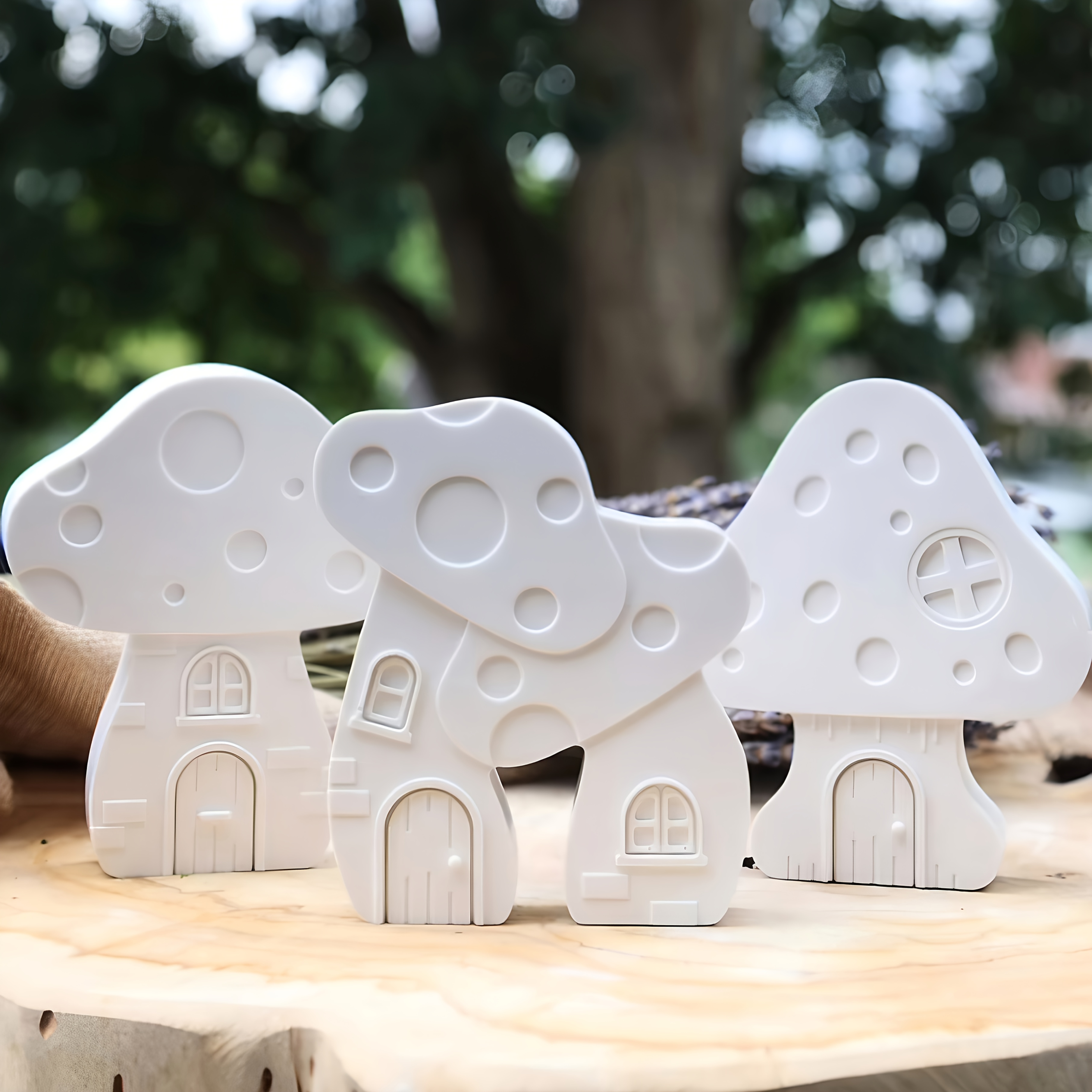 Mushroom House Mold - Cute Mus - Bonsai Garden Tree recension och pris