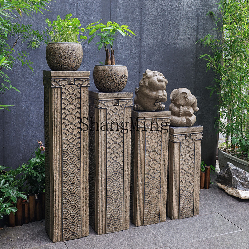 HJ Chinese imitation stone col - Bonsai Garden Display Stands recension och pris