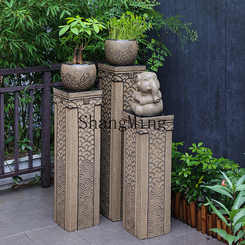 HJ Chinese imitation stone col - Bonsai Garden Display Stands recension och pris
