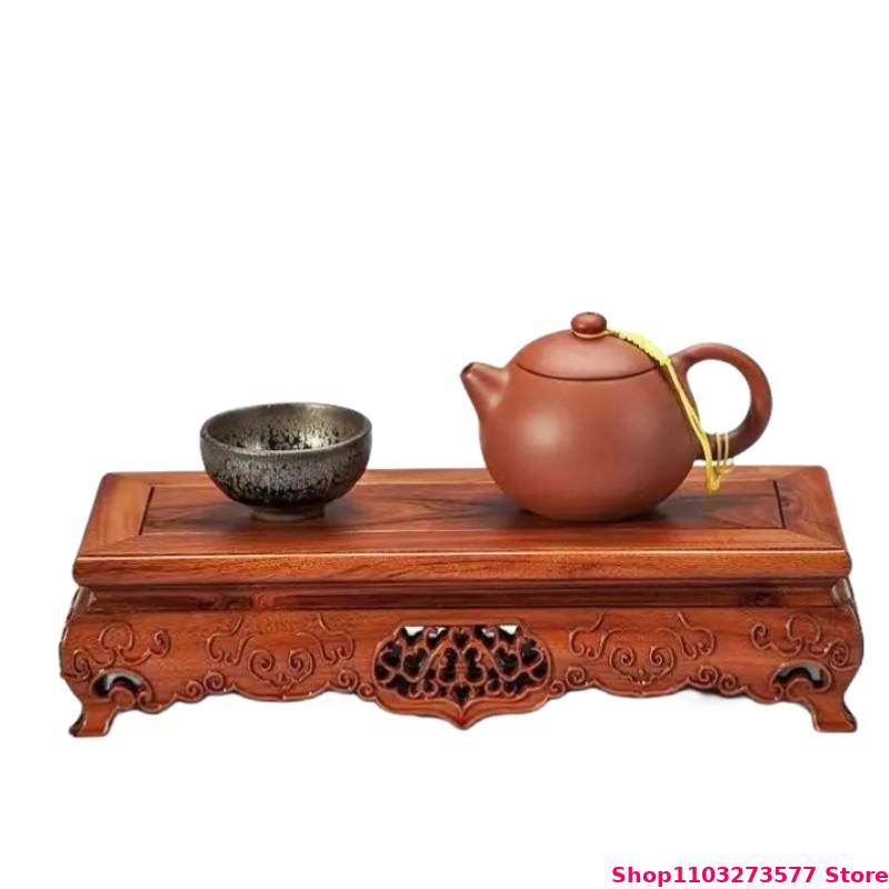 Wooden Carved Pattern Display  - Bonsai Garden Display Stands recension och pris