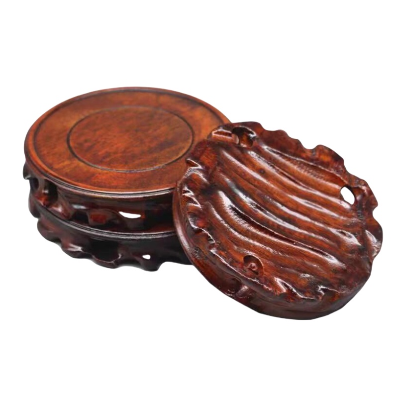 Premium Natural Wooden Bases G - Bonsai Garden Display Stands recension och pris