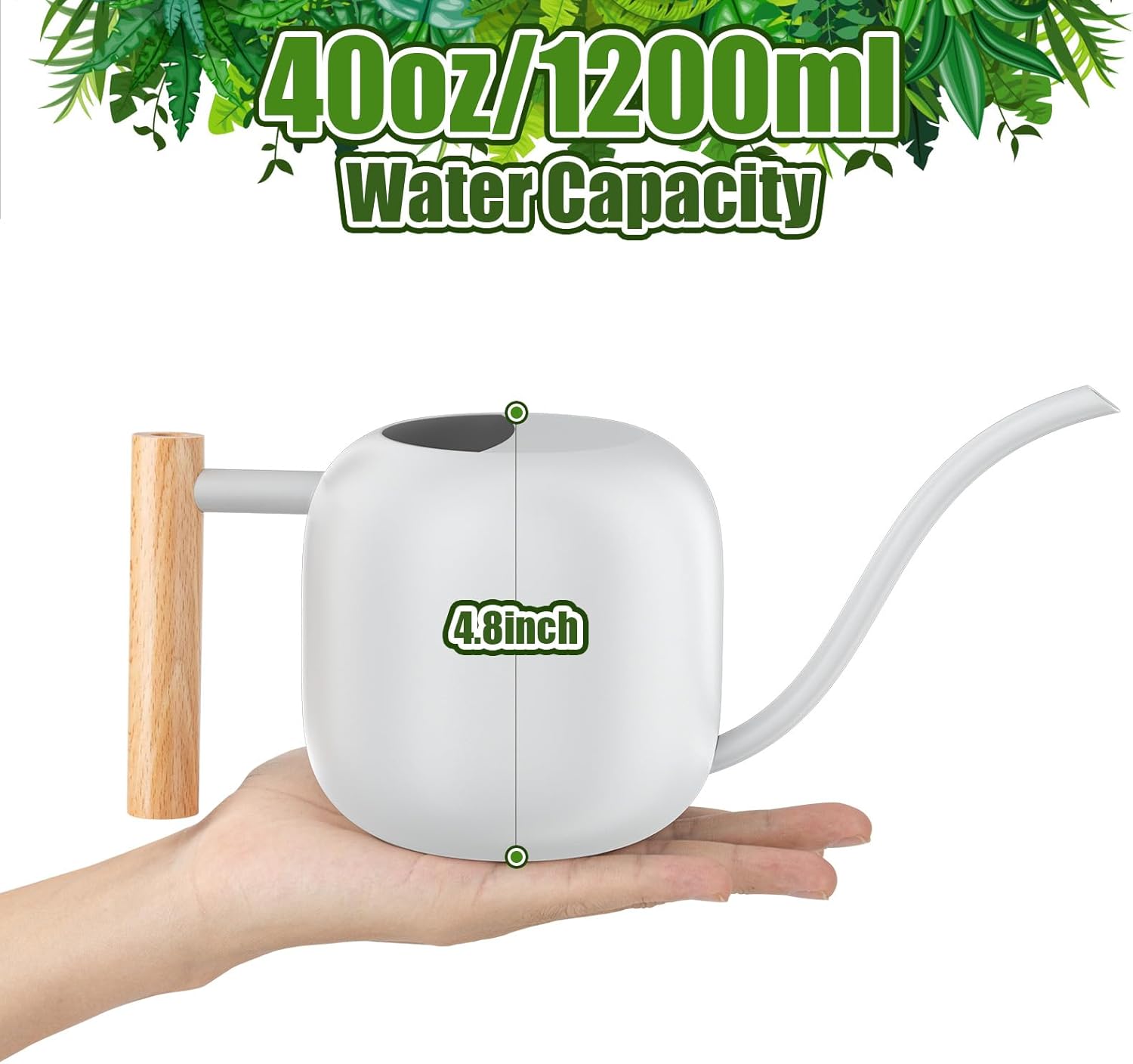 1.2L/41oz Metal Watering Can w - Bonsai Garden Plants recension och pris