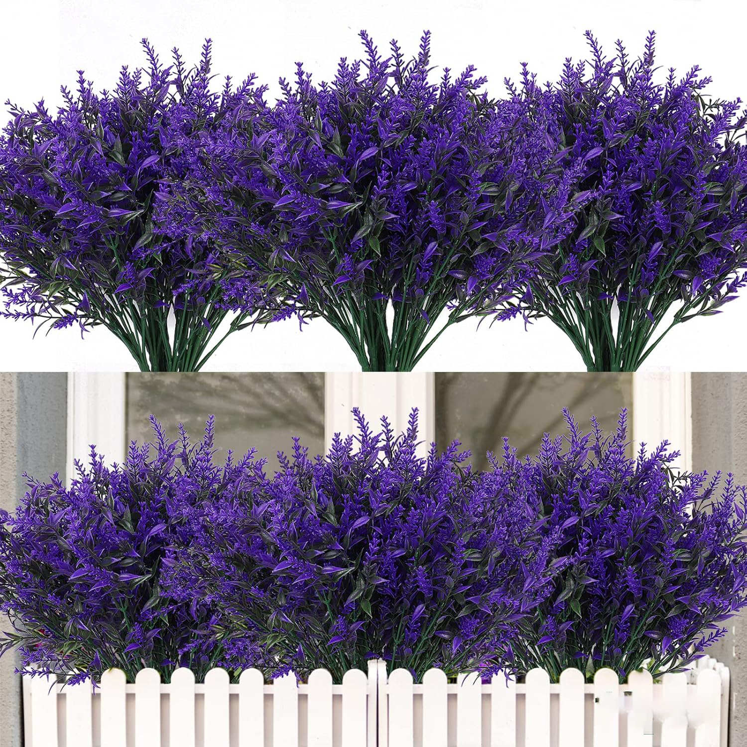 Artificial Flowers Plastic Lav - Bonsai Garden Plants recension och pris