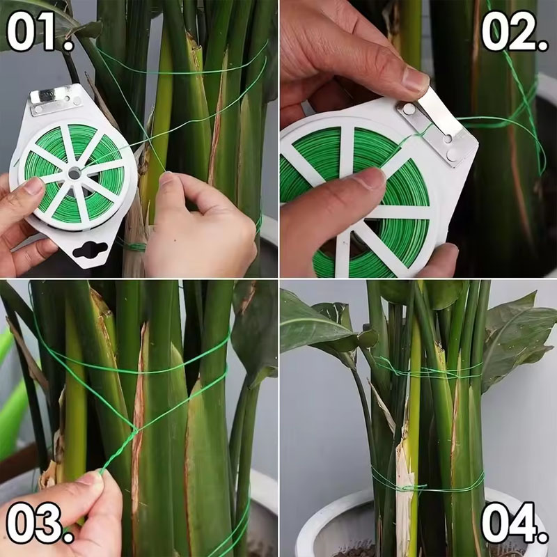 Garden Twist Ties Multifunctio - Bonsai Wire Aluminum recension och pris