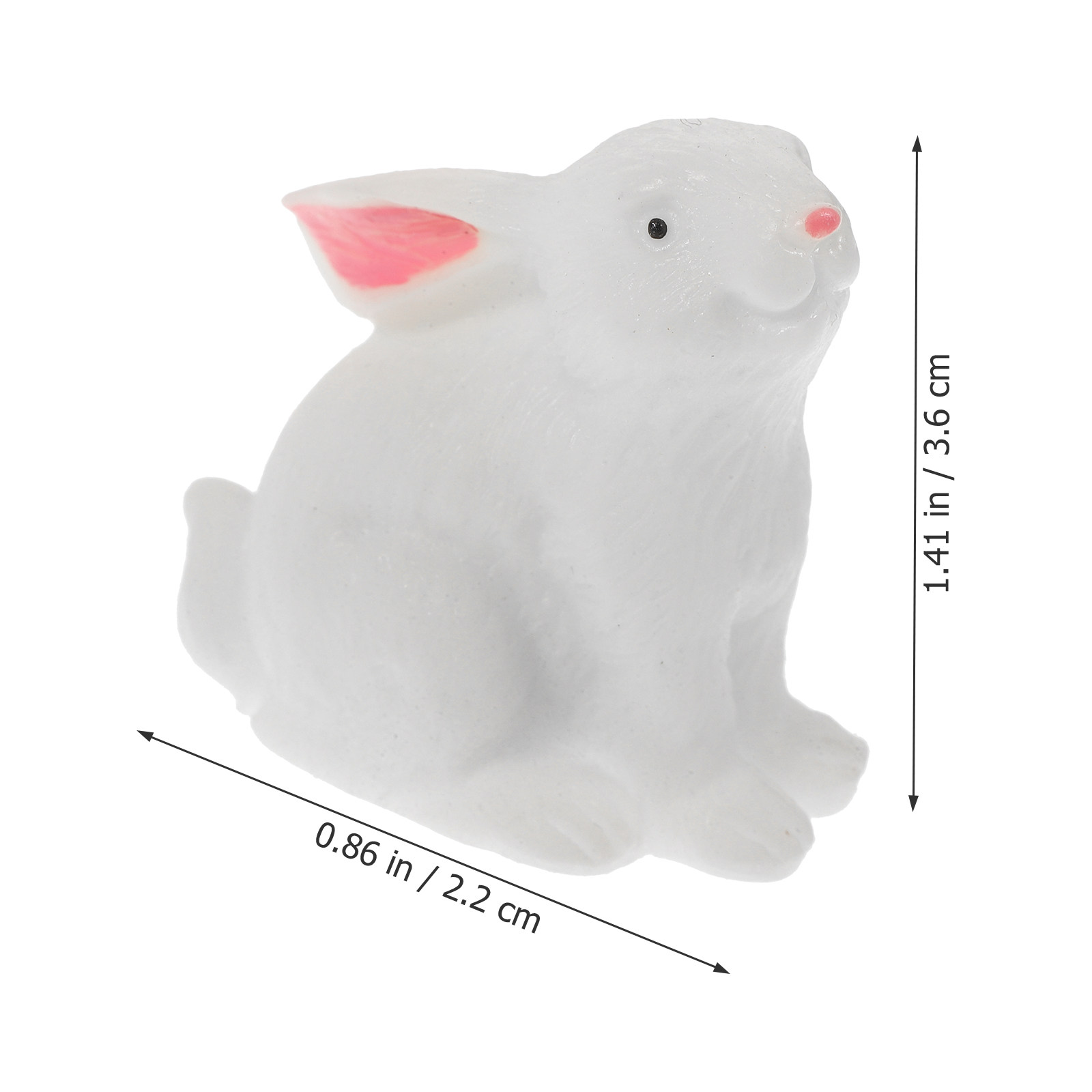 12Pcs Mini Resin Bunny Decor L - Bonsai Garden Plants recension och pris