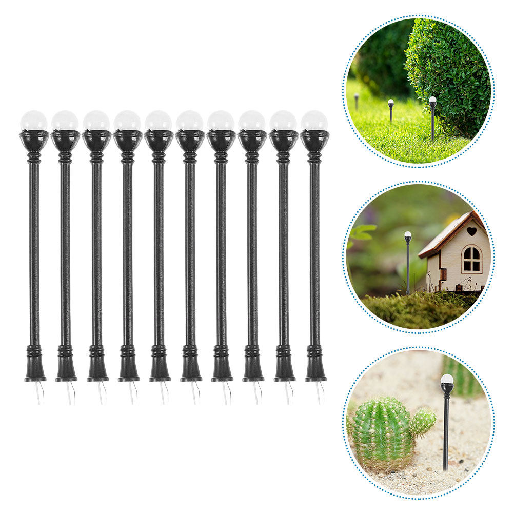 20Pcs Miniature Street Lamp Hi - Bonsai Garden House recension och pris