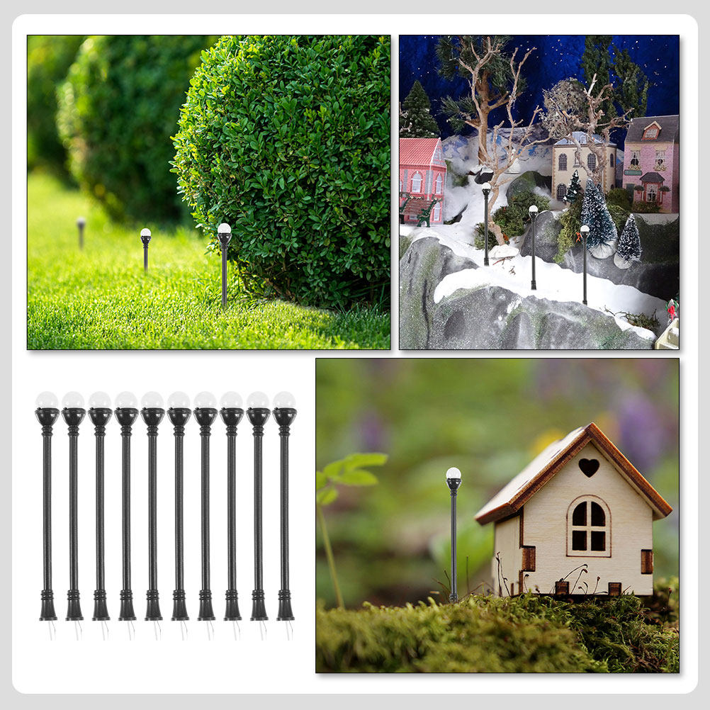 20Pcs Miniature Street Lamp Hi - Bonsai Garden House recension och pris