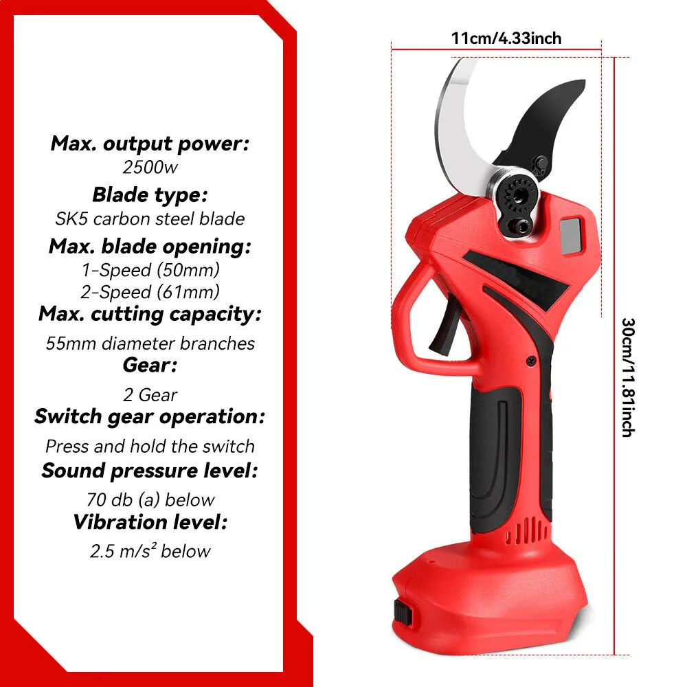 55mm Brushless Electric Scisso - Bonsai Garden Tree recension och pris