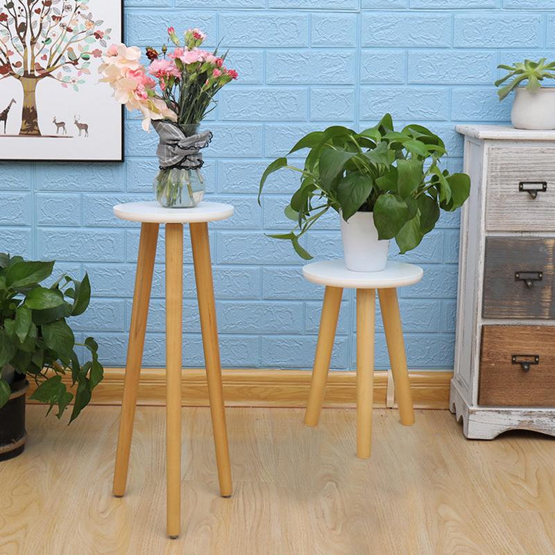 Wood Flower Pot Bonsai Rack Ho - Bonsai Garden Display Stands recension och pris