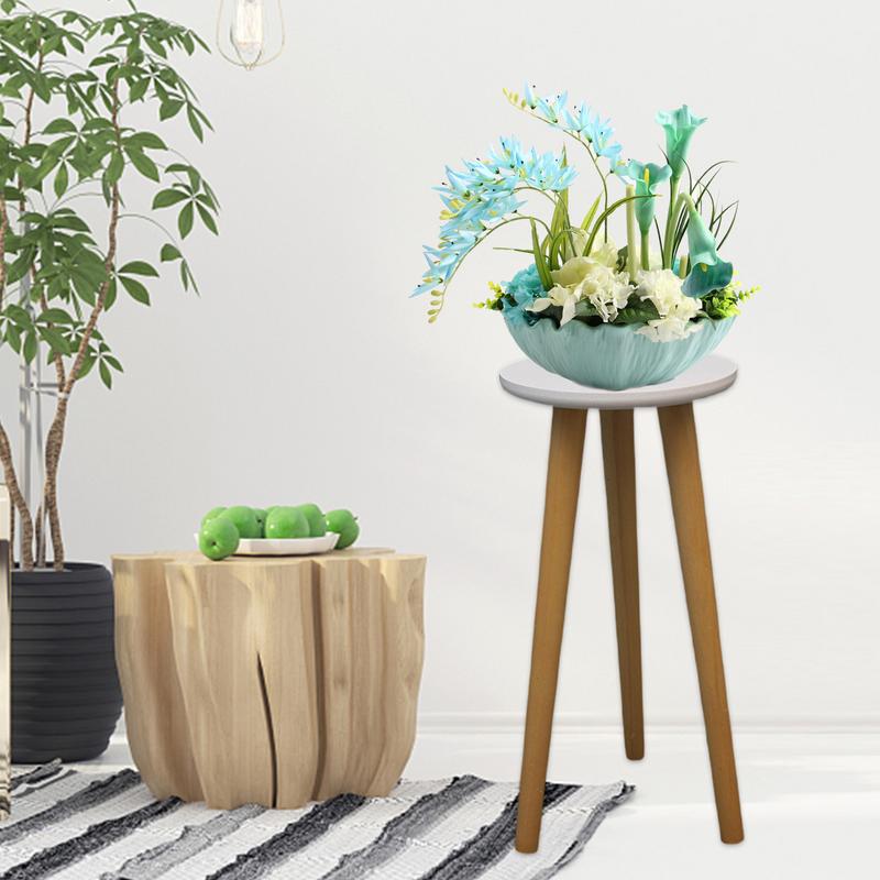 Wood Flower Pot Bonsai Rack Ho - Bonsai Garden Display Stands recension och pris